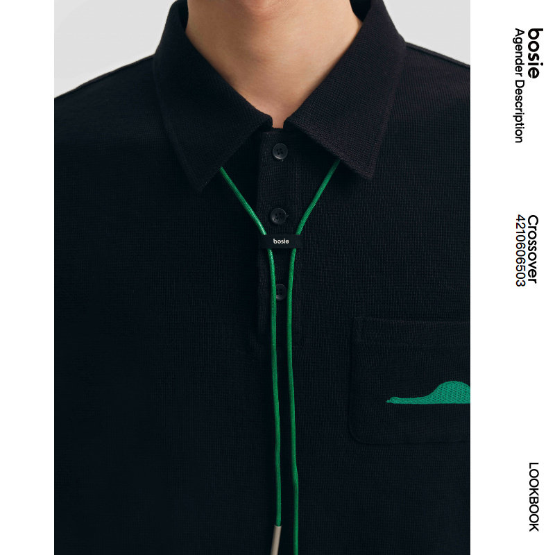 【波思鹅】bosie夏新款短袖男polo衫 Bosie AgenderPolo衫