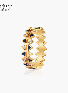 mofermagic马戏风时尚ins戒几何