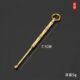 Handmade ear pick ear pick keychain pendant ear pick rake tool ear picking artifact solid brass ear pick