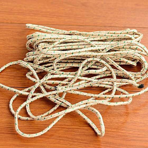 Binding rope outdoor clothesline for drying quilts