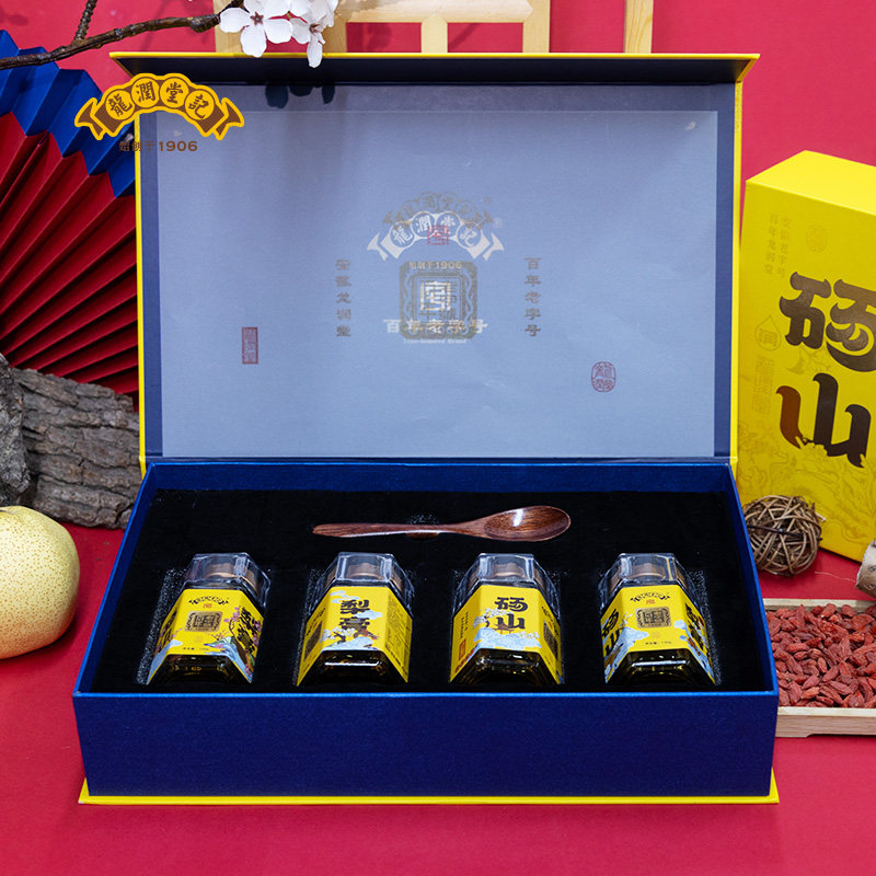 安徽老字号【佳节礼盒装】龙润堂记秋梨膏砀山酥梨膏泡水四季梨膏,淘宝优惠券,粉丝福利购,淘宝优惠卷