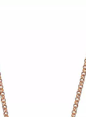 代购宝格丽BVLGARI女士代购美国经典357255项链吊坠锁骨链弹簧小