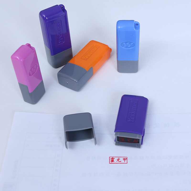 便携医生护士姓名名字个人小扁章定制可重复加油姓名章医生教师家长签名章定做送印油挂绳光敏YH印章定制 - 图2