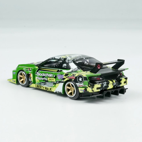 尼桑S15 LB-Super Silhouette超级剪影 MINIGT 1:64 合金汽车模型 - 图0