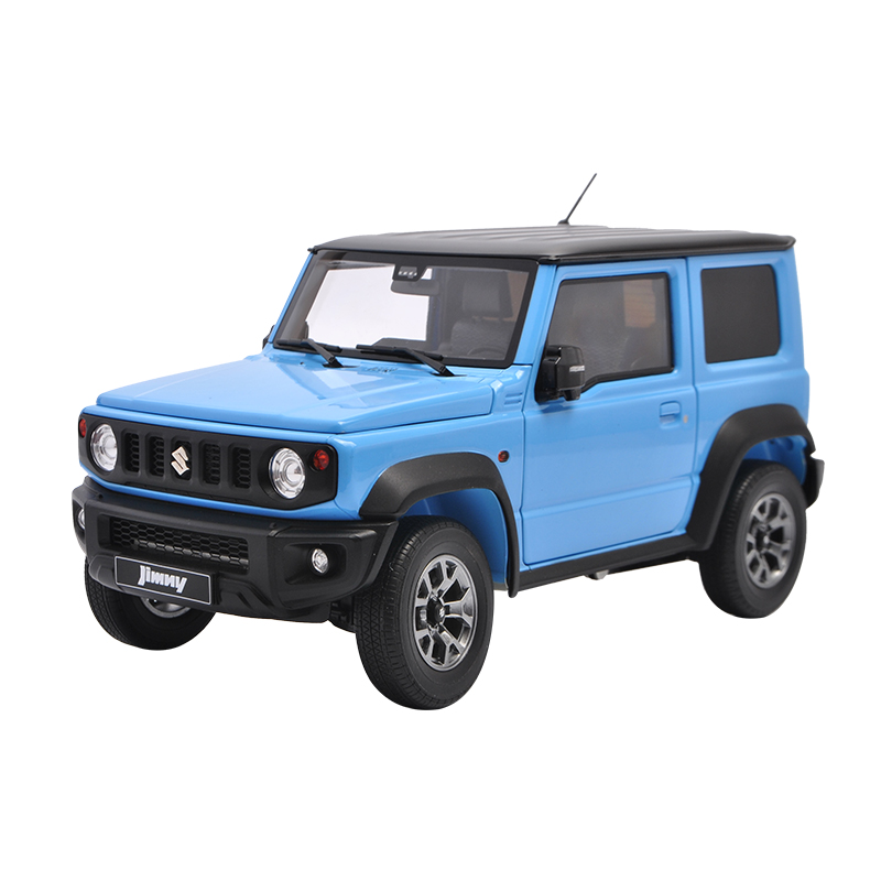 摆件铃木吉姆尼Suzuki Jimny LCD原厂1:18 合金全开仿真汽车模型 - 图3