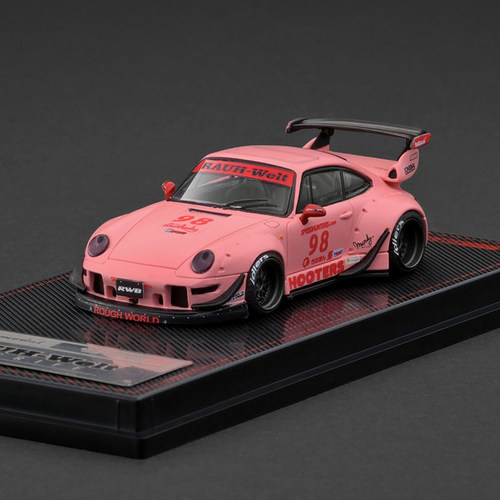 保时捷911 993 RWB改装车IG 1:64 Speedhunters 仿真合金汽车模型 - 图1