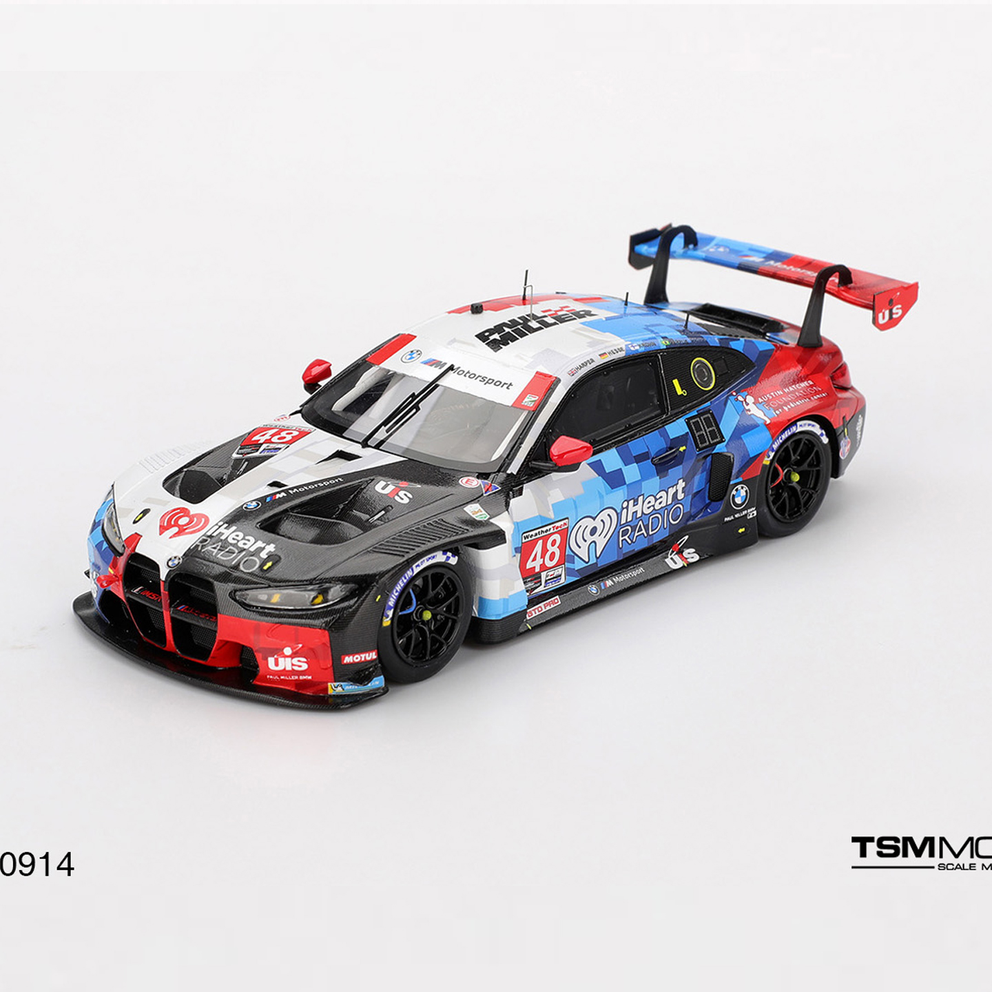 宝马 M4 GT3 EVO 赛车 2025 IMSA Daytona TSM 1:43 仿真汽车模型 - 图3