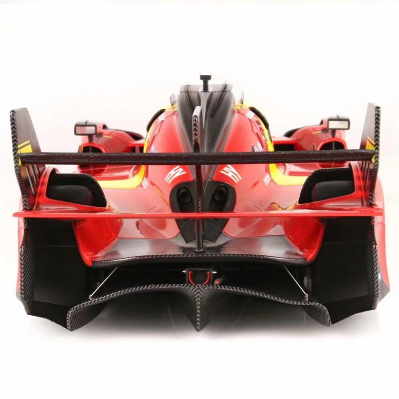 限量法拉利499P Hypercar BBR 1:18 勒芒赛拉力赛车仿真汽车模型 - 图2