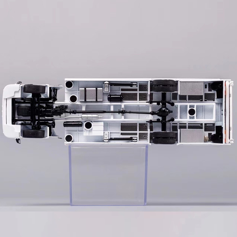 斯堪尼亚S730 双层运输车拖头 GCD 1:64厢式货车仿真合金汽车模型 - 图2