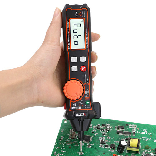 胜利VC6012B/6012A智能数字万用表笔形高精度家用电工万用电容表 - 图2