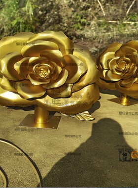 商业庭院别墅雕塑金属摆件田园