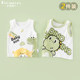 Two-piece baby vest inner wear summer thin male baby sling pure cotton bottoming children's top sleeveless female