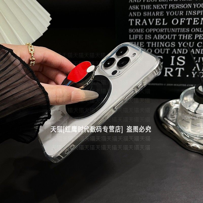 创意足球篮球造型适用magsafe磁吸气囊支架可拆卸折叠桌面支撑垫引磁背贴环强力吸附磁铁伸缩吸铁架新款个性,淘宝优惠券,粉丝福利购,淘宝优惠卷