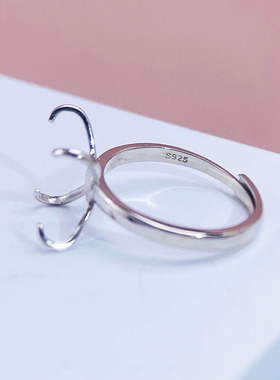 万能不规则戒指空托配件镶嵌