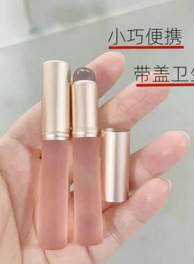 硅胶唇刷迷你圆头遮瑕刷唇部
