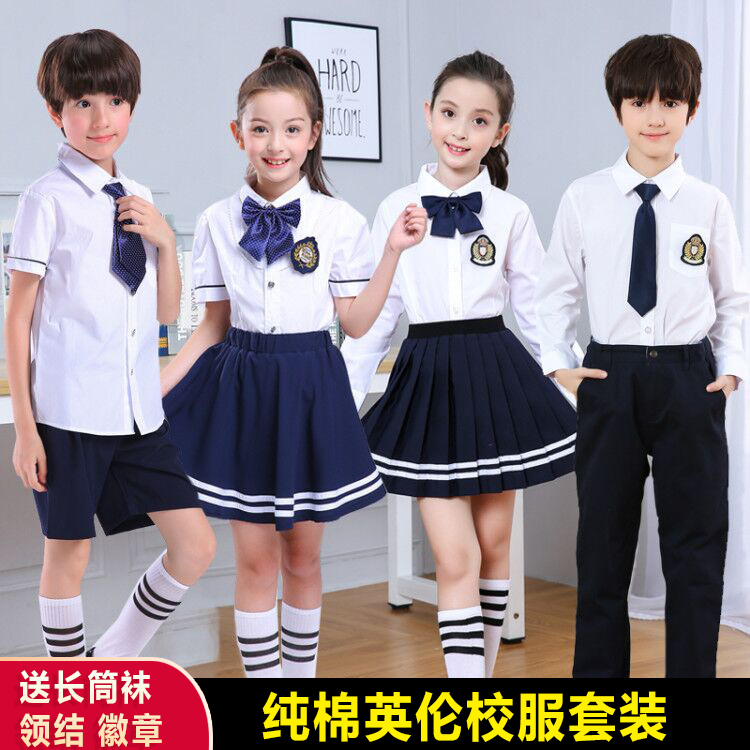 小学生大合唱服装合唱团诗歌朗诵服儿童演出服歌咏比赛校服表演服