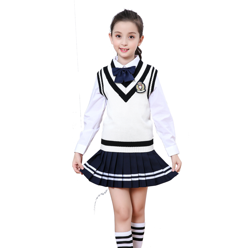 中小学生大合唱服装诗朗诵服校服儿童演出服幼儿园园服班服毕业照 - 图3