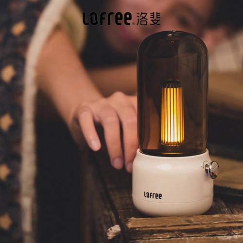 lofree洛斐星巴克联名露营拾光灯创意氛围小夜灯USB奶茶粉色墨金 - 图0