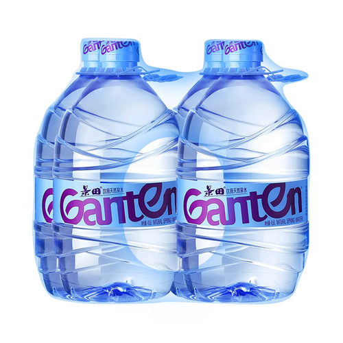 景田桶装水4.6L*4桶家庭大瓶水中汲5升天然泉水非矿泉水 - 图3