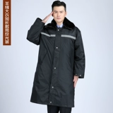 Зимний длинный кашемировый пуховик для работы, увеличенная толщина, средней длины