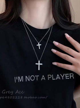 【高级百搭】十字架项链情侣款