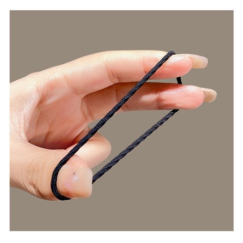 橡皮筋头绳女扎头发圈高弹力耐用不勒头发绳2025新款百搭简约气质 - 图3