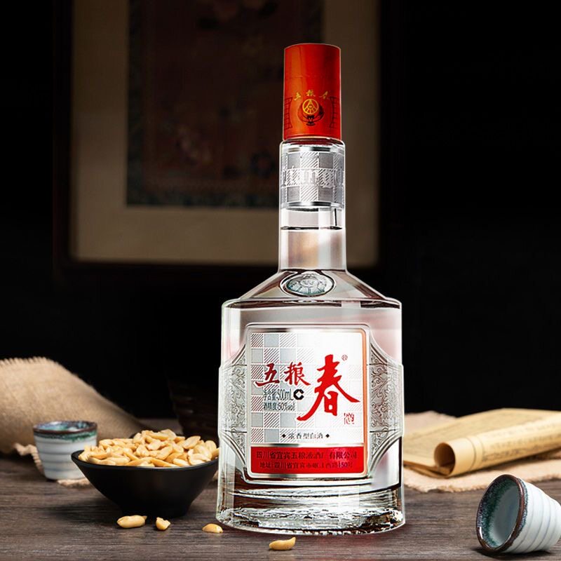 五粮春一代 500ml 浓香型50度白酒节假日自饮 送礼宴请