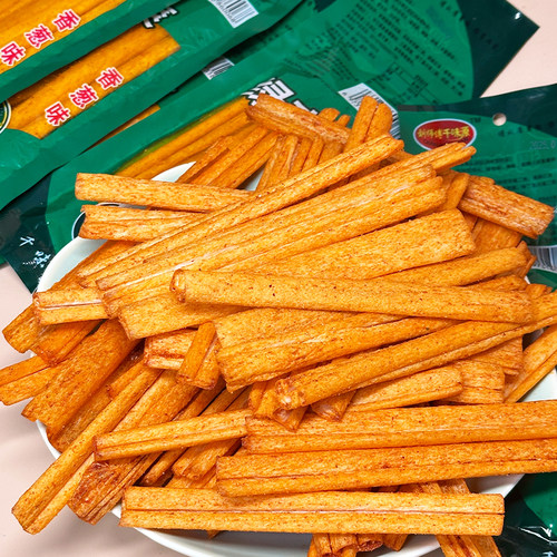 香葱味绿爽调味面制品儿时经典辣条 - 图1