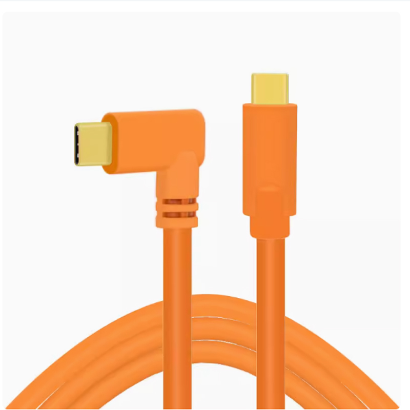 双type-c联机拍摄线适用于索尼a7m4/a7rm5/α7cr微单相机传输数据线富士xt5/xh-2佳能r5/r62接口直角高速 - 图3