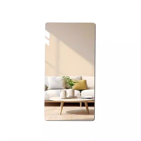 Acrylic soft mirror wall-mounted self-adhesive dressing mirror full-body household adhesive fitting mirror bedroom high-definition mirror wall sticker