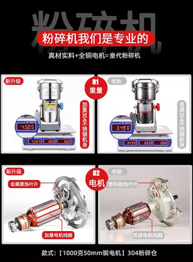 家用小型药材粉碎机|千人加购