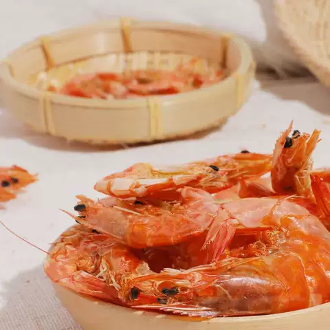 特大号烤虾干即食碳烤大虾干对虾批发海味孕妇解馋小零食干货烘烤 图片 3