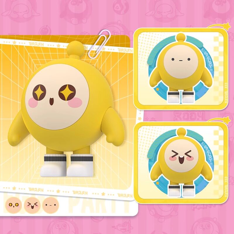 蛋仔派对盲盒正版蛋仔派对盲盒公仔手办玩具橡皮男孩正品生日儿童女孩玩偶卡游