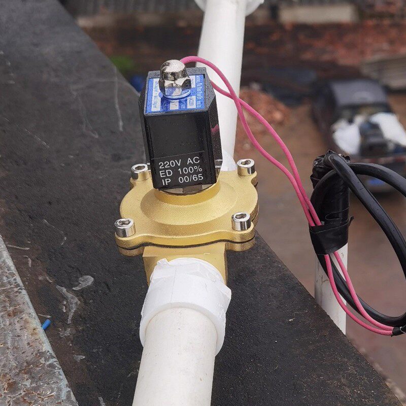 ppr水管配件热熔接头4分6分1寸外丝直接二通电磁水阀自来水管件 - 图3