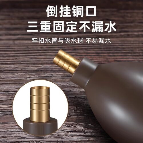 茶盘排水管带吸水球硅胶茶桌下水软管防冻防霉泡茶茶具排水配件 - 图1