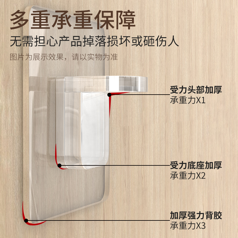 隔板托免打孔固定器层板托分层直角柜子卡扣固定托三角支撑架承重 - 图0