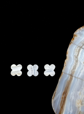 幸运四叶草项链红玉髓18k百搭