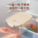 Special food preservation box for pickled sugar and garlic large capacity glass sealed food storage box refrigerated kimchi jar box with lid