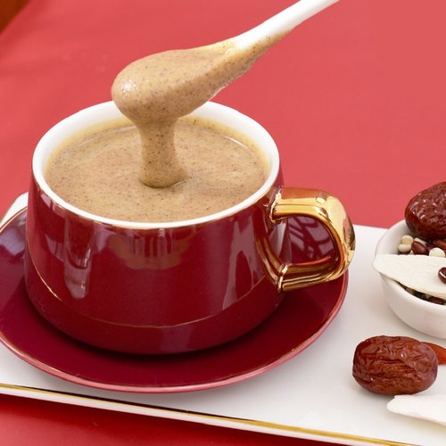 红豆薏米山药枸杞粉五谷杂粮饱腹营养早餐代餐速食冲饮600克/罐 - 图2