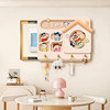 Crayon Shin-chan hole-in-the-wall electric meter box decorative painting blocking distribution box storage rack without punching hook cream practical