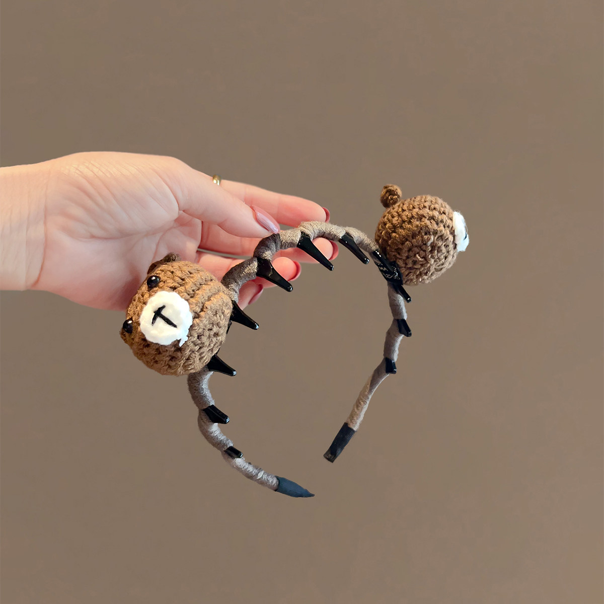 甜美可爱小熊带齿发箍女洗脸防滑头箍2025新款高级感可爱发饰青蛙,淘宝优惠券,粉丝福利购,淘宝优惠卷