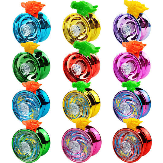 Yo-yo children's automatic swing yo-yo luminous novice entry-level walking uu alloy yoyo ball live sleeping male