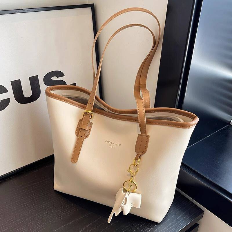 金玉鸟洋气百搭手拎包包女2026新款潮网红爆款单肩包大容量托特包