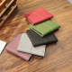 New fashionable women's simple stitched short wallet women's buckle ultra-thin multi-card slot wallet ultra-thin