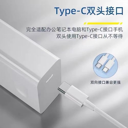适用苹果MacBook Pro14笔记本65W/90W充电器快充双type-c接口通用pro13/15/16/Air/ipad平板电脑手机耳机头PD - 图2