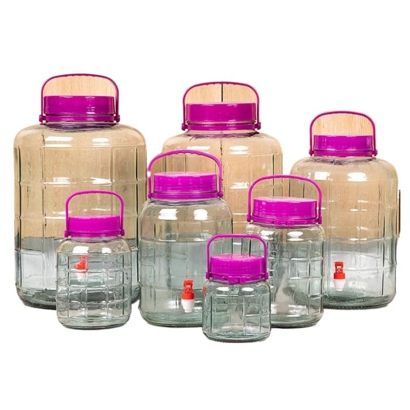 泡酒专用酒瓶家用玻璃酒坛酒罐密封容器食品级腌菜泡菜坛子罐头