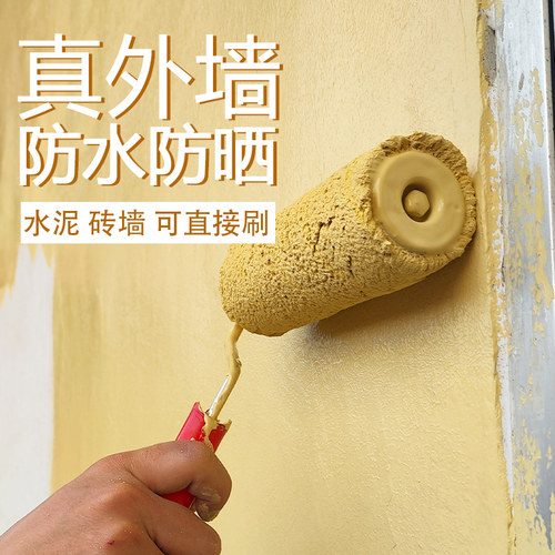 外墙漆防水防晒防水外墙漆室外乳胶漆白色外墙涂料户外防晒油漆 - 图1