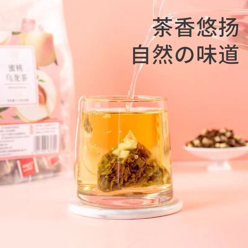 蜜桃白桃乌龙茶包袋泡茶叶组合水果茶小包装冷泡茶可商用冲泡袋装