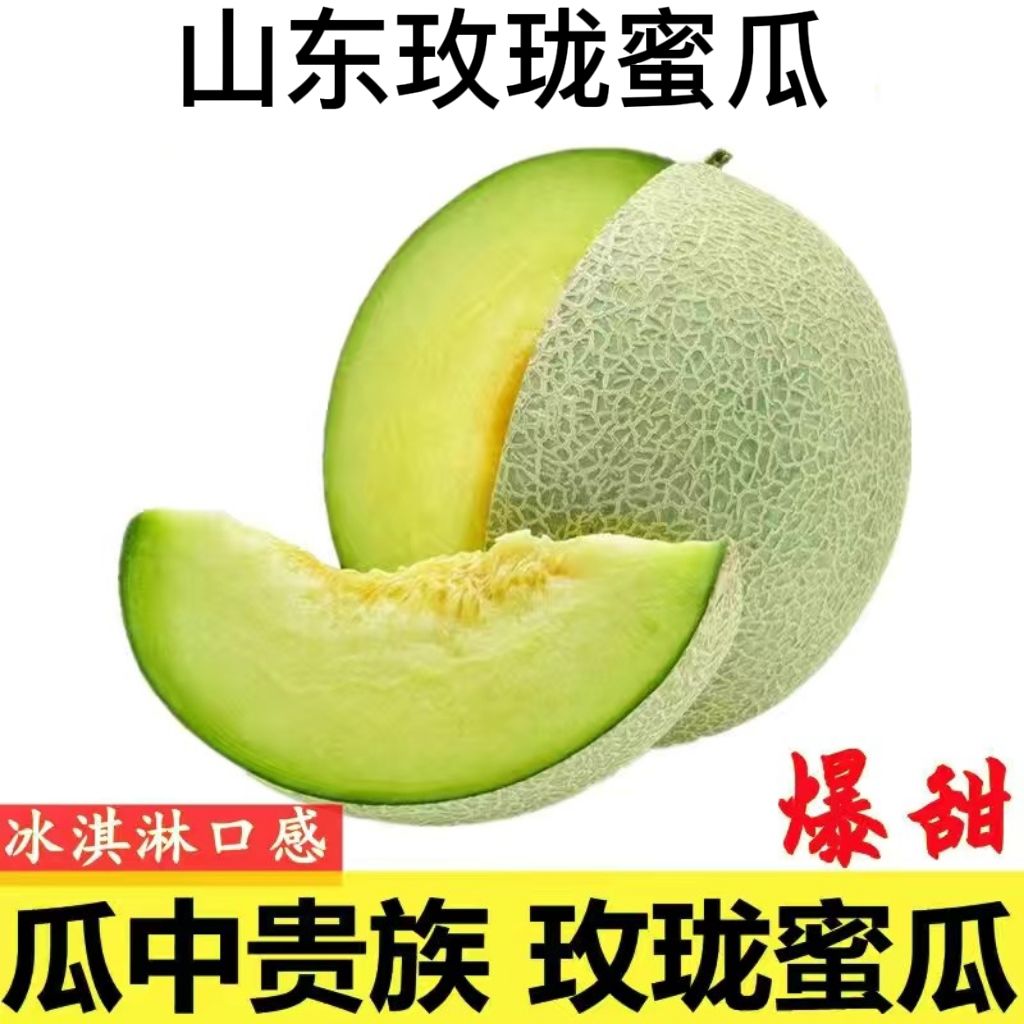 玫珑网纹瓜当季水果蜜瓜香甜可口季节限定 - 图0