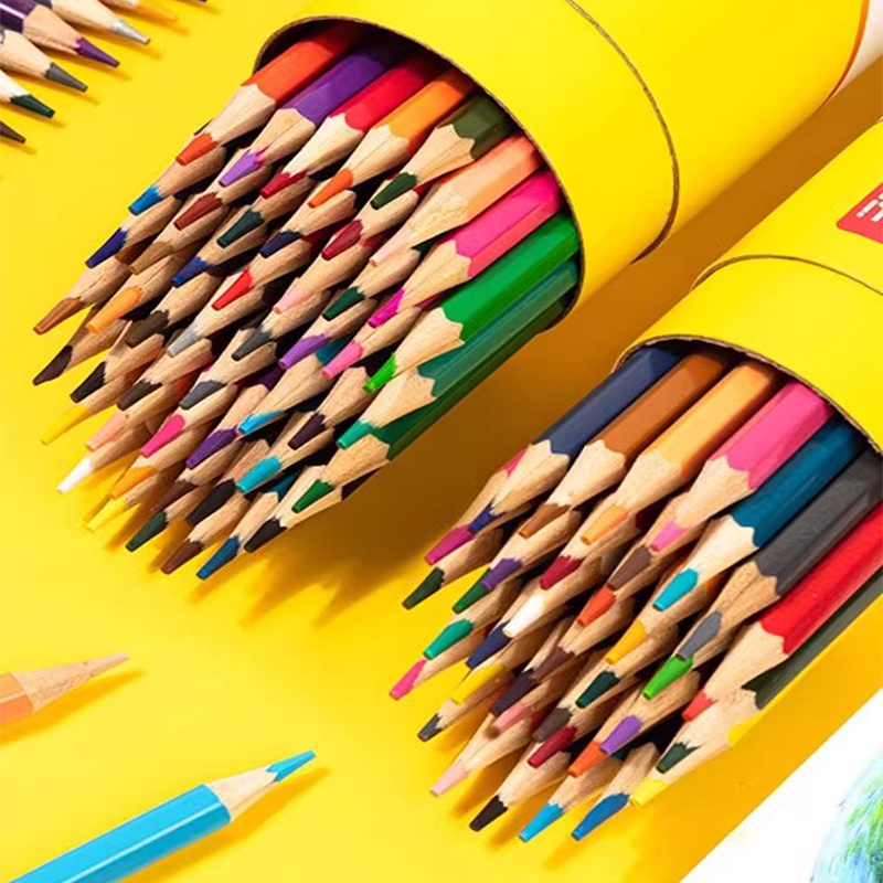 得力彩色铅笔可擦画画趣味创意48色油性水溶性24色手绘涂色笔套装绘画叠色彩笔画笔36色12色不易晕染不脏手,淘宝优惠券,粉丝福利购,淘宝优惠卷